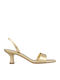 Leather Sandals Gold