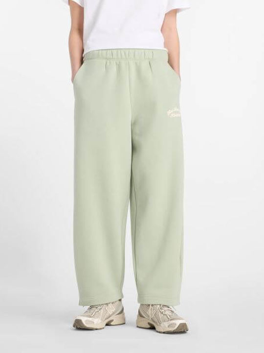 New Balance Sweatpants Wide Fleece Green