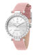 Chiara Ferragni Women's Watch with Pink Leather Strap
