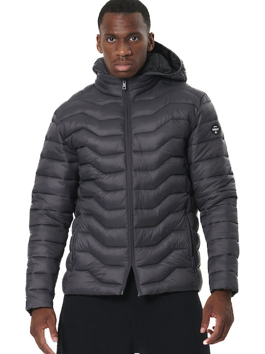 Body Action Яке Puffer Сиво