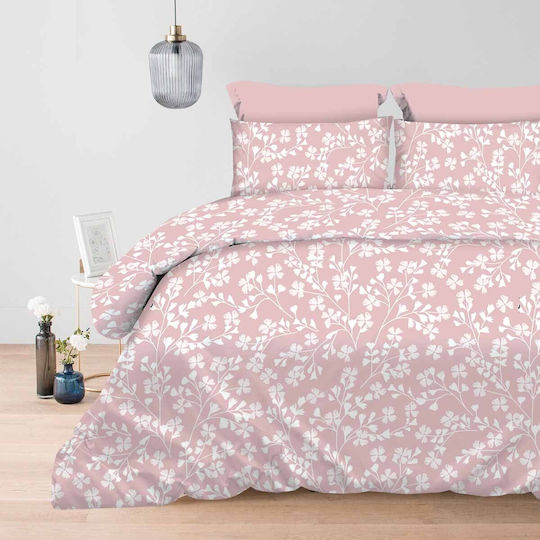 Astron Italy Daisy Σετ Υπέρδιπλο 4τμχ 240x260εκ. Dusty Rose Astron Italy Daisy Σετ Υπέρδιπλο 4τμχ 240x260εκ. Dusty Rose