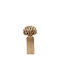 Hanging Ornament Pine Ceramic Gold 14x28cm