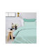 Astron Italy Duvet Cover Set Cotton Single with Pillowcase 170x250 Maira Petrol