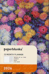 De07426 Paperbalnks 2026 Mini Wtv Monet's Chrysanthemus