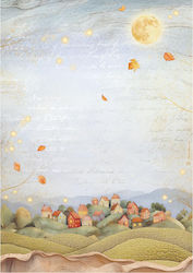 Ριζόχαρτο Ντεκουπάζ Stamperia 21x29cm A4 Whispe...