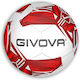 Givova Pallone Μπάλα Ποδοσφαίρου Κόκκινη