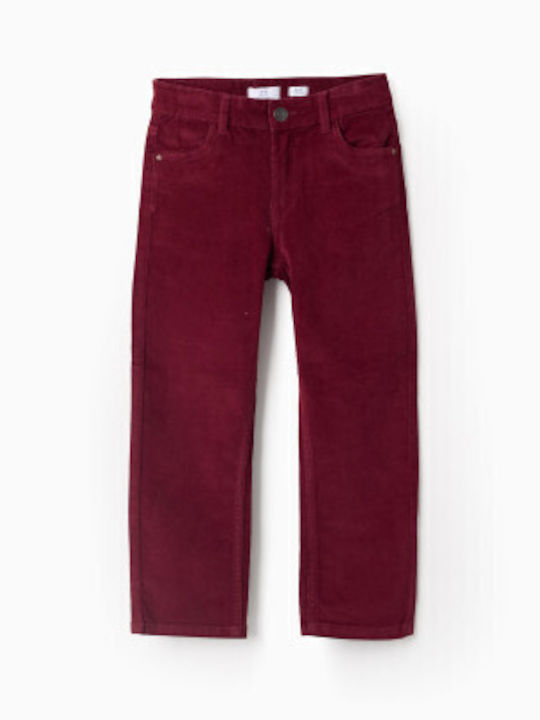 Zippy Kinder Schlaghose Cord Bordeaux