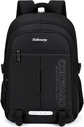 Rucksack Wasserdicht 39Es Schwarz
