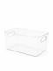 Ankor Plastic Cutie de Depozitare cu Capac Transparent 28.5x19.8x15.3cm 1buc
