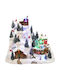 Kaemingk Christmas Illuminated Decorative Village 31x27.5x20.5cm.
