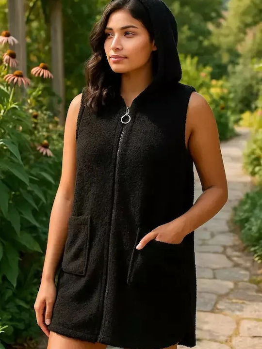 Vaye Sleeveless Jacket Black