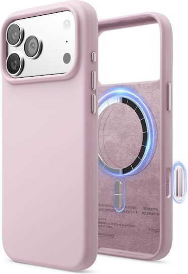 Elago Back Cover Σιλικόνης Λιλά (iPhone 17 Pro Max)
