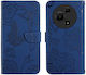 Butterfly Brieftasche Blau (TCL 605 4G / TCL 60 SE 4G)