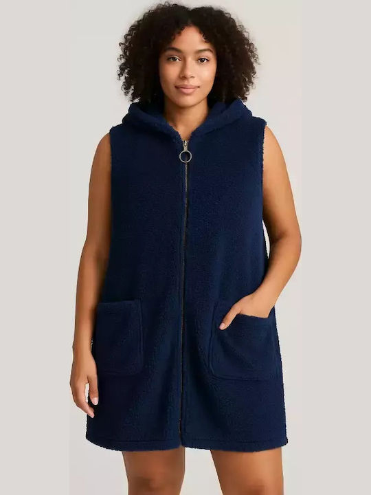 Vaye Sleeveless Jacket Dark Blue