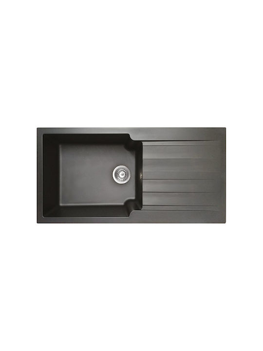 Duralit Drop-In Chiuvetă din Granit Sintetic L100xW50cm