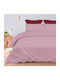 Astron Italy Ariel Σετ Σεντόνια Υπέρδιπλα 240x260εκ. Redwine (4τμχ)