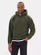 Sweatshirt with Hood Dark Green