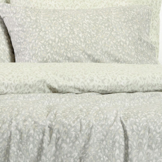 Melinen Leo Σετ Μαξιλαροθήκες Aqua/grey 50x70εκ.