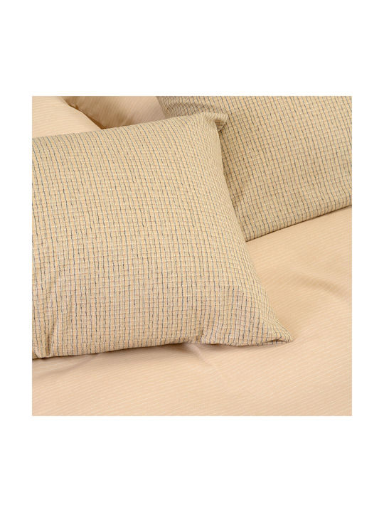 Melinen Davide Kissenbezug-Set Beige 50x70cm.