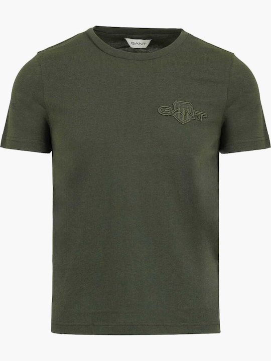 Gant Damen T-Shirt Grün