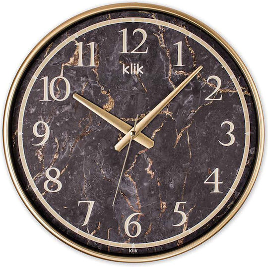 Wallity Ρολόι Τοίχου Πλαστικό Πολύχρωμο Ø38cm