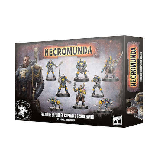Warhammer Necromunda Капитани и Сержанти на Паланитовите Енфорсъри 301-59