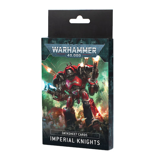 Warhammer 40k Datasheet-Karten Imperial Knights Englisch 54-02