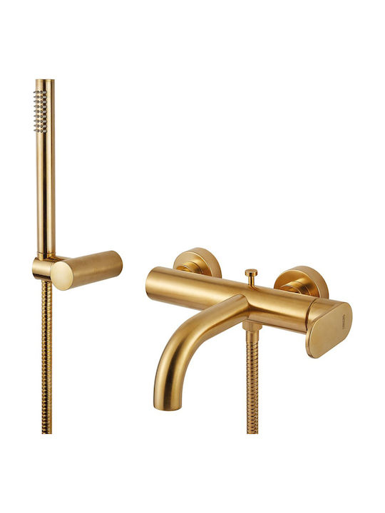 Armando Vicario Mixing Bathtub Shower Faucet Complete Set Bronze