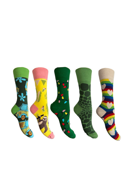 Kal-tsa Women's Socks Coloured 5Pack