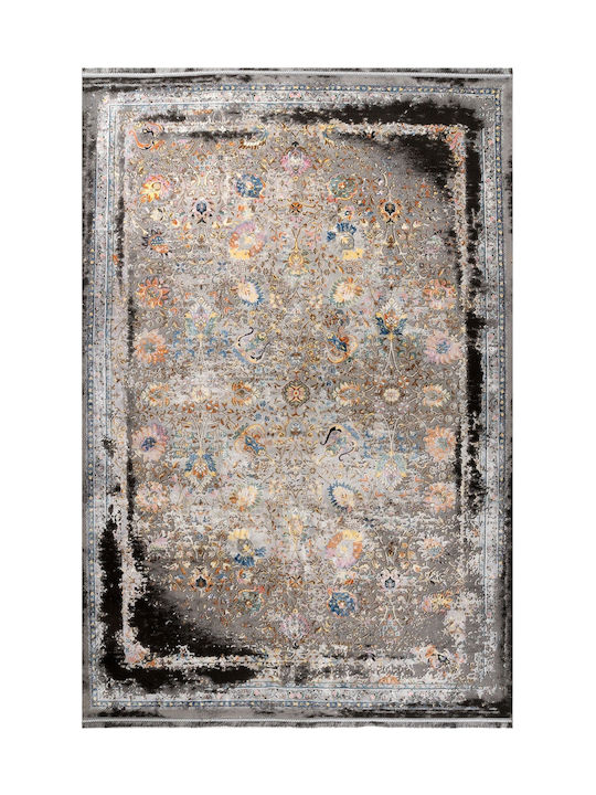 Tzikas Carpets Quares 31464-110 Χαλί Ορθογώνιο με Κρόσια Πολύχρωμο 160x230cm