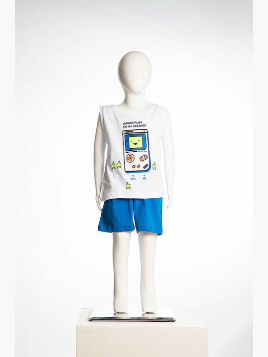 Play Kids' Pajamas Winter ΛΕΥΚΟ