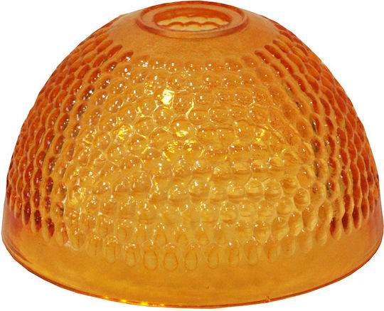 Glass Portable Replacement E14 Honey 15.5x9cm Sinialo 2900489