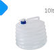 Foldable Plastic Jerry Can with Tap 10lt 013739