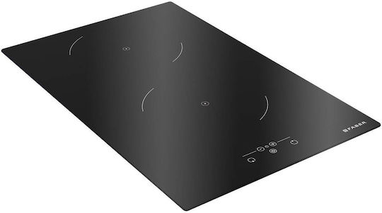 Faber FBH 32 BK Domino Plită cu Inducție Autonom cu Funcție de Blocare 32x52εκ.