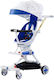 NBW Adjustable Baby Stroller Suitable from 6+ Months Blue 6.5kg BICI80271