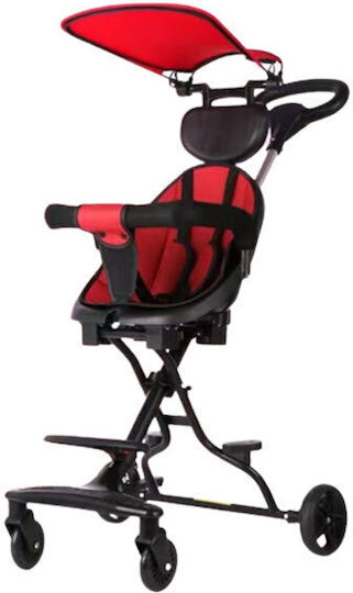 NBW Adjustable Baby Stroller Suitable for Newborn Red 5.1kg BICI80282
