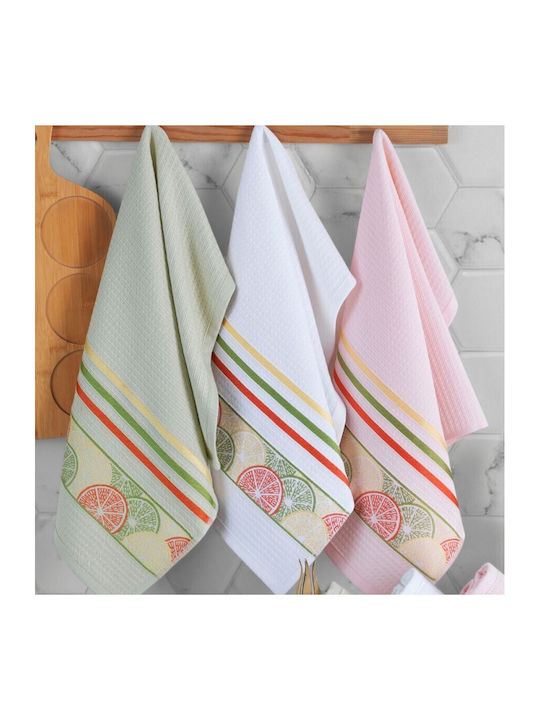 Şaheser Prosop din 100% Bumbac în Culoarea Portocaliu 40x60cm 6buc