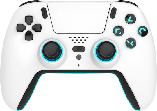 Freaks and Geeks Trade Invaders Ασύρματο Gamepad για PC / PS5 Λευκό