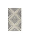 Das Home 7027 Covor Rectangular Bumbac Gri / Negru