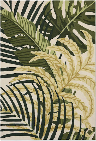 Brink & Campman Manila Artichoke Rug Outdoor Rectangular Green