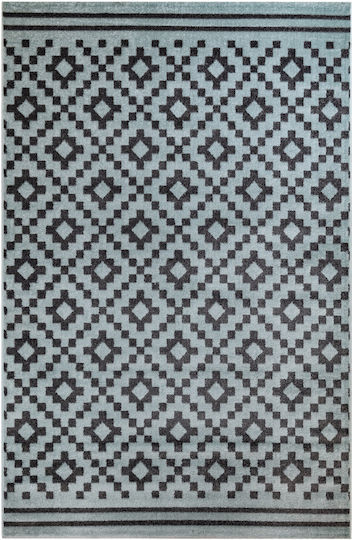 Ezzo Chroma B528BJ8 Χαλί Ορθογώνιο L. Blue / D. Grey 200x290cm