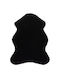 Newplan Puffy Anti-slip Rug Rectangular Furry FC9 Black