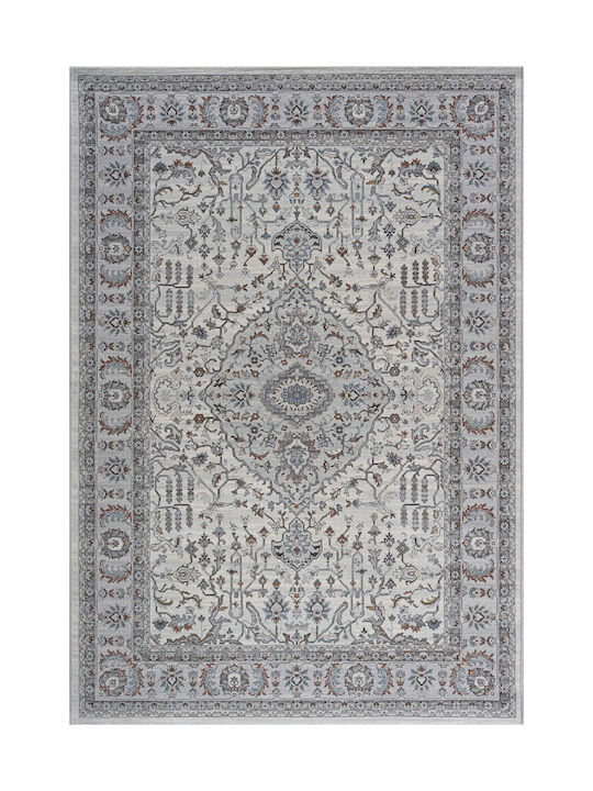 Ragolle Da Vinci Teppich Rechteckig Synthetisch,Polyester/Cotton/Leather White / Beige / Gold
