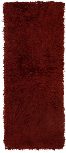 Biokarpet Flokati 51 Red Brown-70x340 Biokarpet Flokati 51 Red Brown-70x340