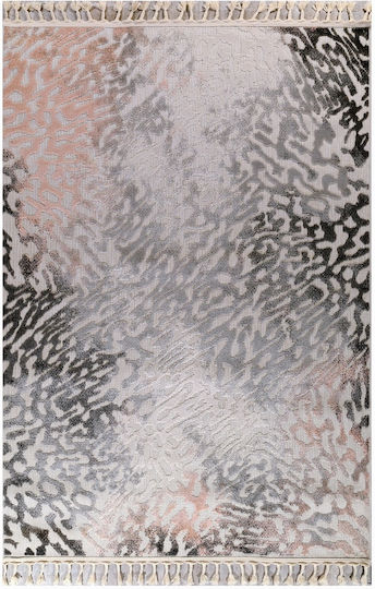 Tzikas Carpets 54177-256 Außenbereich aus Jute mit Fransen Pink