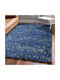 Saray Home Brookestone Килим Правоъгълена Shaggy Син