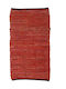 InTheBox Marocco Rug Rectangular Summer Leather Orange