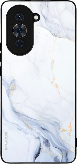 Husă Sonique Marble Series Huawei Nova 10 Pro Alb 02