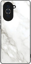 Калъф Sonique Marble Series Huawei Nova 10 Бял