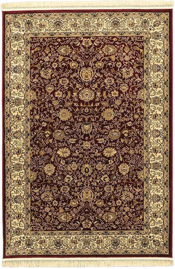 Newplan Persia 1533 Χαλί Ορθογώνιο με Κρόσια Burgundy 133x190cm